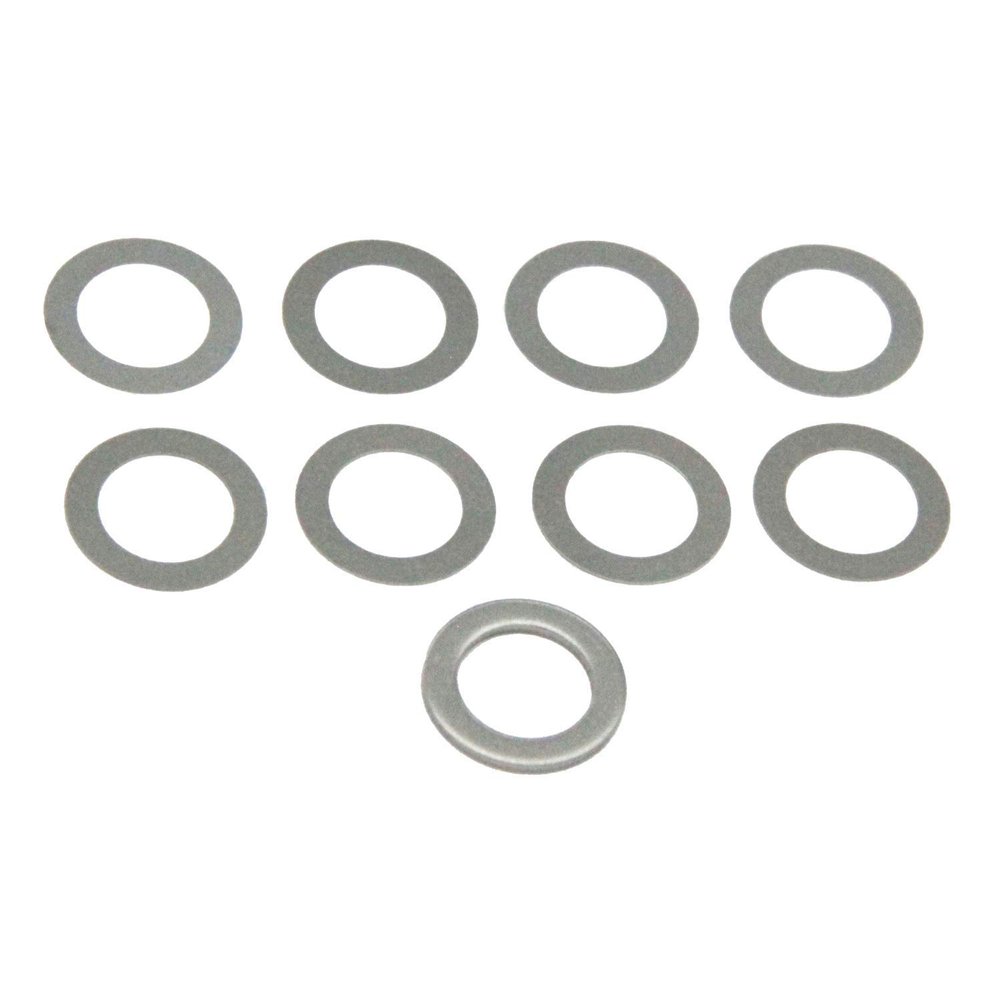 1/2 x 28 Barrel Shim Muzzle Brake Alignment Shims Kit 223 556 5.56 Indexing Stainless (9 Pieces)
