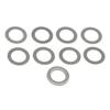 1/2 x 28 Barrel Shim Muzzle Brake Alignment Shims Kit 223 556 5.56 Indexing Stainless (9 Pieces) view 1