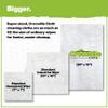Crocodile Cloth Auto Cleaning Wipes 600 Count (6 Packs of 100) XL 15" x 10" Heavy-Duty Car Wipes for Engine Degreaser, Detailing, Tires, Tools & DIY Projects view 4