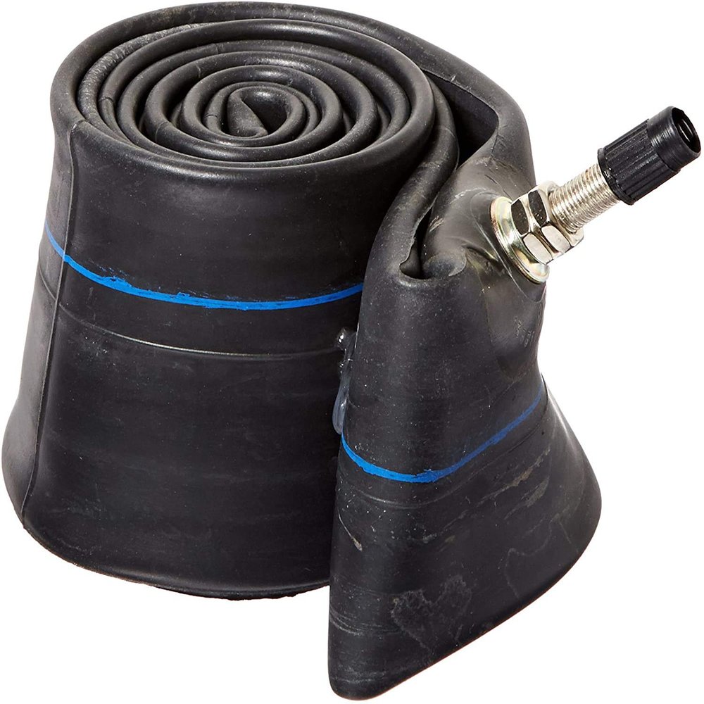 Kenda 2.50/2.75-10 Motorcycle Tube with Straight TR-4 metal valve stem, 2-Pack