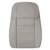 Richmond Auto Upholstery - Driver Lean Back Compatible with 2006-2007 Dodge Charger SE, SXT & R/T, Replacement Leather Seat Cover, Light Graystone view 1