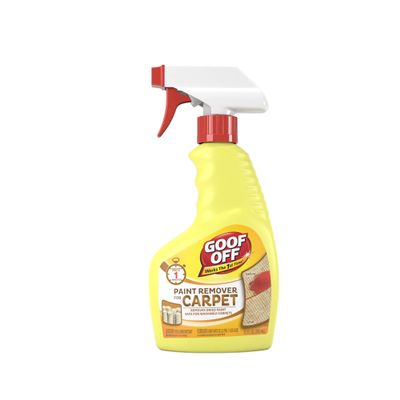 Goof Off FG910 Paint Remover Carpet Cleaner Solution , 12 oz. Spray