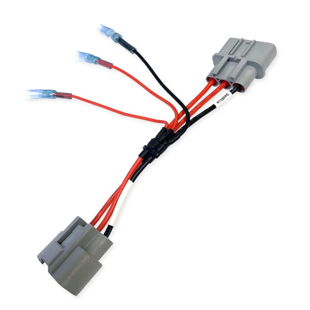 Marine Tech Tools Yamaha 3 Pin Test Harness, Yamaha Equivalent Part Number: YB-06846, 90890-06486, Checks Rectifier Regulator for Continuity, Securely Connects Multimeter Probes