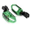 MC MOTOPARTS Green Front Wide Touring 25mm Extended Footpegs Compatible with VMax 1200 85-07 XV 1100 Virago 88-96 XV 535 view 2