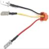 2 pack H4 9003 HB2 3 pin adapter Wiring Harness Sockets for 4x6 7x6 5x7 inch Sealed Beam Car Truck Headlights Pickup Heavy Duty Headlamp view 2