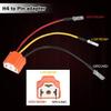 2 pack H4 9003 HB2 3 pin adapter Wiring Harness Sockets for 4x6 7x6 5x7 inch Sealed Beam Car Truck Headlights Pickup Heavy Duty Headlamp view 4