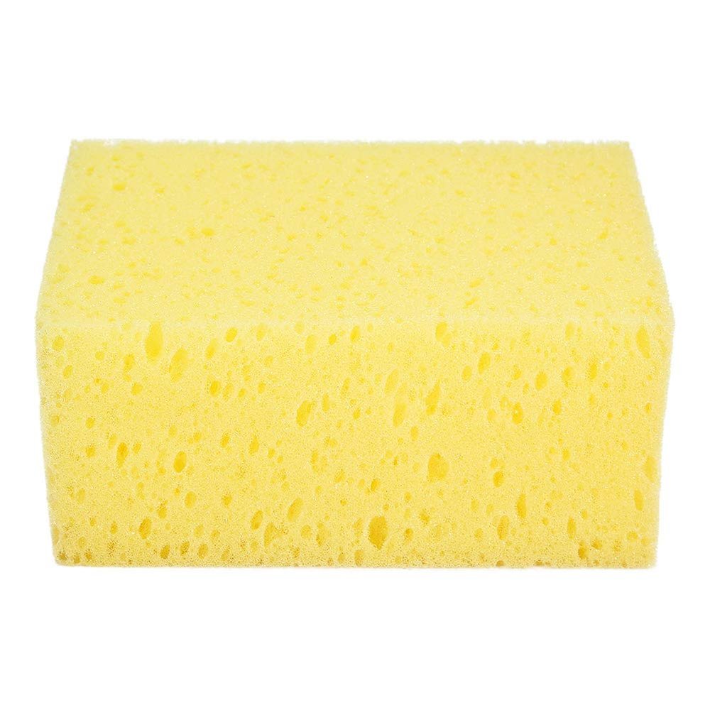 KIMISS Car Sponge Pad, Shape Handheld Nonslip Sponge Washing Cleaner Tool for Car Auto Motorcycle(1pc)