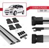 accessorypart Compatible with Citroen C3 Picasso 2008-2017 Fly Model Car Roof Rack Cross Bar Gray Aluminium 2 Bars view 4