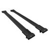 accessorypart Compatible with Skoda Yeti (5L) 2009-2017 Fly Model Car Roof Rack Cross Bar Black Aluminium 2 Bars view 1