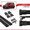 accessorypart Compatible with Skoda Yeti (5L) 2009-2017 Fly Model Car Roof Rack Cross Bar Black Aluminium 2 Bars view 4