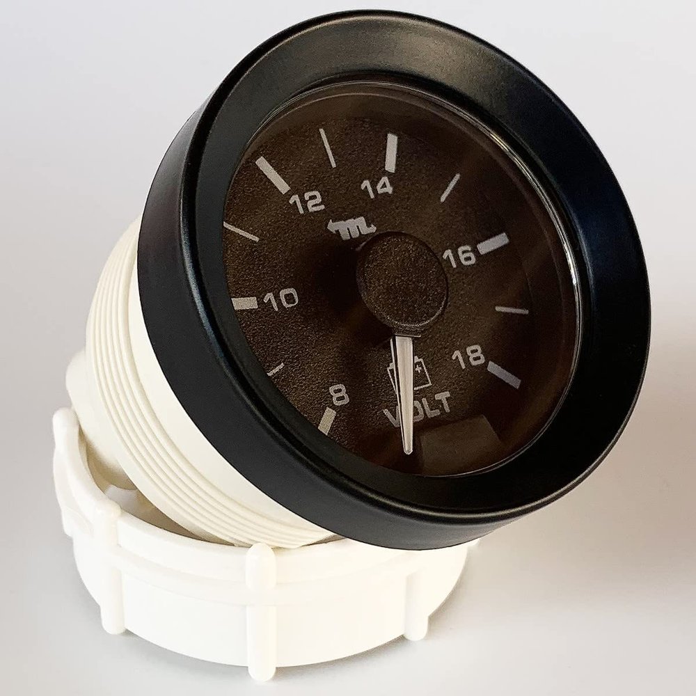 PVA20-C-12-AB (78700059): PowerView Analog Voltmeter, 12 VDC Gage