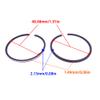 SouthMarine Boat Motor 3B2-00011-0 3B2000110M 3B2-00011-1 3B2000111M Piston Ring Set STD for Tohatsu & for Nissan 6HP 8HP 9.8HP / 39-803678A3 39-8M0080355 for Mercury Mariner Mercruiser, 50mm view 4