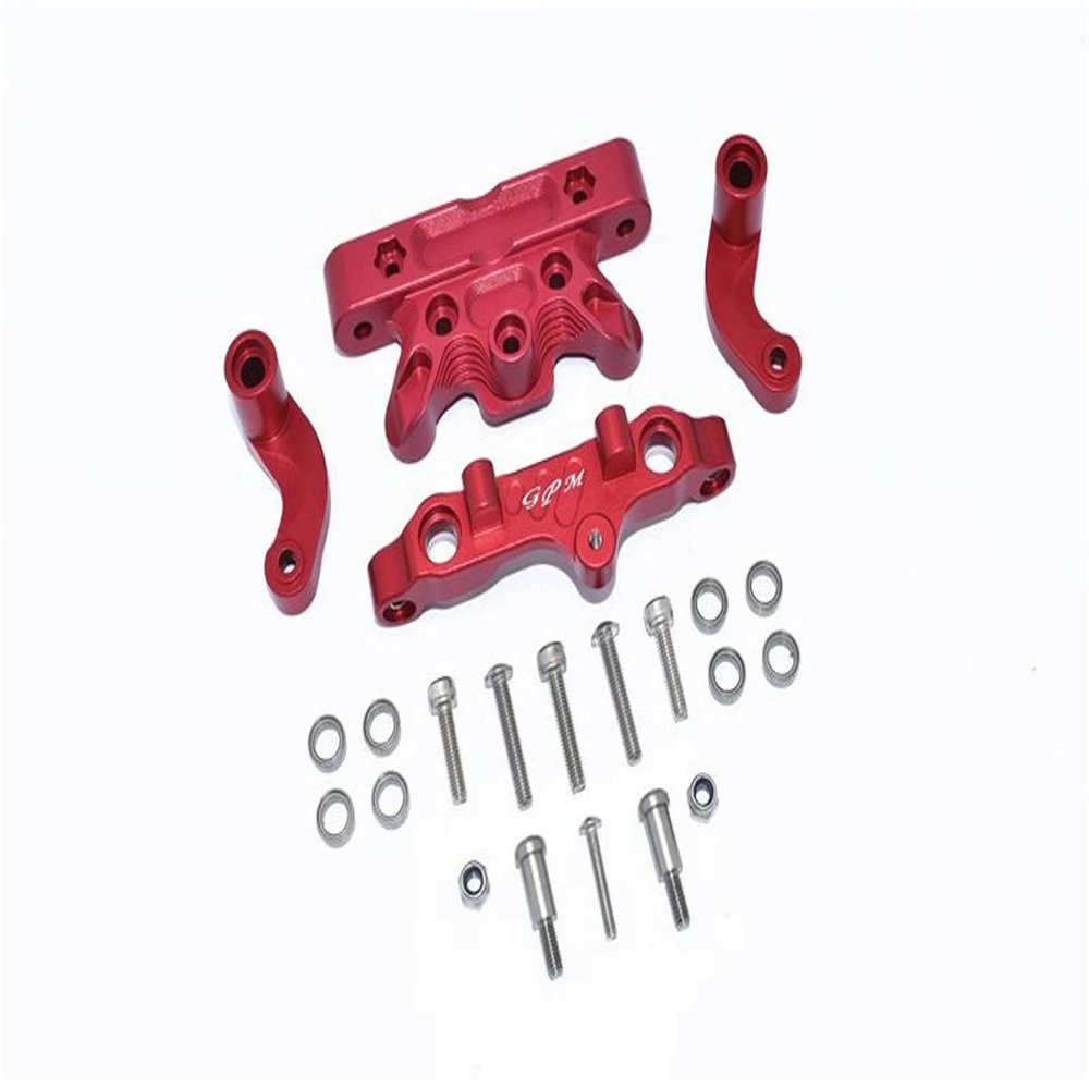 GPM ARRMA-1/5 KRATON 8S BLX-ARA110002T1/T2 Aluminum Steering Assembly -22PC Set (red)