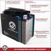 AJC Battery Compatible with Arctic Cat Pantera 600 EFi 600CC Snowmobile Battery (2004-2005) view 4