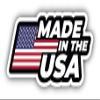 Made in The USA America Flag Badge Vinyl Sticker Decal Design view 1