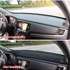 MAITE Fit for Mitsubishi Outlander 2014-2020 Car Dashboard Cover Dash Mat with Silicone Non-Slip Bottom, Anti-Glare Black Line view 2