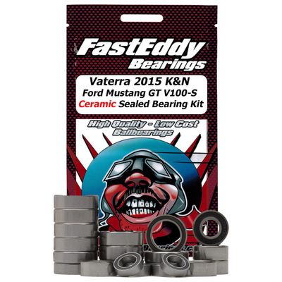 Vaterra 2015 K&N Ford Mustang GT V100-S Ceramic Sealed Bearing Kit
