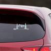 NBFU Mountain Pine Tree Forest Arrow (Hologram) (Set Of 2) Premium Waterproof Vinyl Decal Stickers For Laptop Phone Accessory Helmet Car Window Bumper Mug Tuber Cup Door Wall Decoration view 2