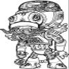 Magnet Cthulhu T Car Magnetic Vinyl Bumper Sticker 5'' x 4'' view 1
