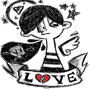 Magnet Emo Car Magnetic Vinyl Bumper Sticker 5'' x 4''