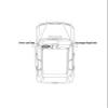 Compatible with Toyota Corolla Rear Reflector 2011 2012 2013 Passenger Right Side view 2