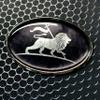 Lion of Judah Metallic Chrome Oval Emblem Car Domed Sticker 3D 3.25"x 2.25" Jewish, Rasta view 2