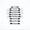 Axial SCX10 III AXI03007 Upgrade Parts Stainless Steel Adjustable Tie Rods - 25Pc Set view 1