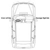 JP Auto Inside Internal Door Handle Compatible With Ford Crown Victoria Mercury Grand Marquis 1992 1993 1994 1995 1996 1997 Passenger Right Side view 2