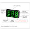 ELING Universal GPS Head Up Display Speedometer with Odometer Car Digital Speed Display MPH Over Speed Alarm Car Clock for All Vehicles C80 view 2