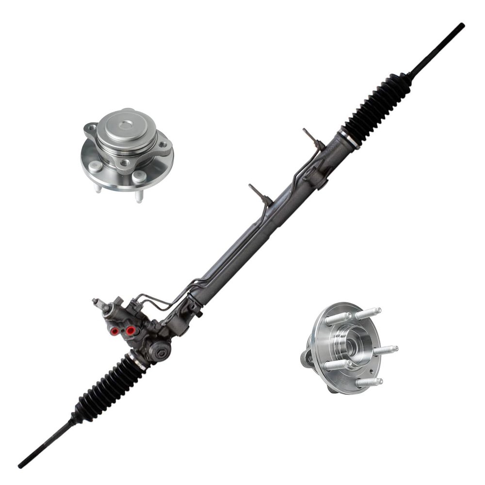 Detroit Axle - 3PC Rack & Pinion kit for 08-09 Ford Taurus Mercury Sable