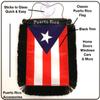 Puerto Rico flags for cars accessories sticker decals Puerto Rican PR homes Quality made banderas para autos small mini Banner hanging window car flags accessory for men women (Classic PR) view 2