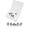 Kasteco 10 Pack 304 Stainless Steel Universal Quick Release Bike Wheel Skewer Springs with Storage Box view 1