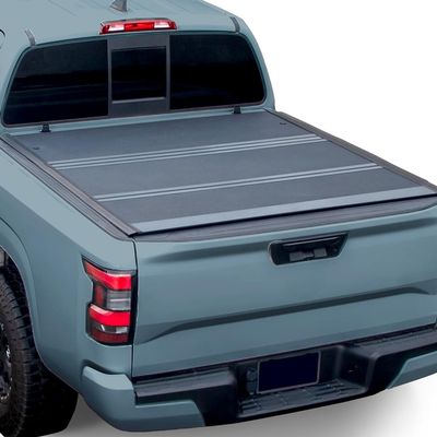 Low Profile Hard Tri Fold Aluminum Truck Bed Tonneau Cover Compatible with 15-22 Chevy Colorado/GMC Canyon 6 Ft (72") Long Bed