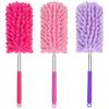TIMIVO Mini Duster for Cleaning, 360 Bendable Hand Dusters with Extension Pole, Washable Small Duster for Car Interior, Office, Furniture view 1