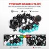 Nilight 360Pcs Car Retainer Clips Fastener Remover Kit - 18 Most Popular Sizes Auto Push Pin Rivets for Benz BMW Toyota Honda Subaru Nissan Mazda view 4