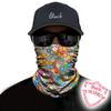 Obacle Bandana Face Mask for Dust Wind Sun Protection Seamless Bandana Mask Men Women Festival Fishing Hunting Riding Work Outdoor Running Tube Mask Neck Gaiter (Multicolor Small Flower) view 2