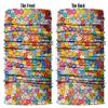 Obacle Bandana Face Mask for Dust Wind Sun Protection Seamless Bandana Mask Men Women Festival Fishing Hunting Riding Work Outdoor Running Tube Mask Neck Gaiter (Multicolor Small Flower) view 3
