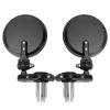 1 Pair Rearview Mirror,Aluminum Alloy Retro Rotatable Handle Bar End Rearview Mirror for Motorcycle Electrombile Electric Modification Accessories view 2