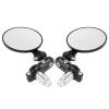 1 Pair Rearview Mirror,Aluminum Alloy Retro Rotatable Handle Bar End Rearview Mirror for Motorcycle Electrombile Electric Modification Accessories view 3