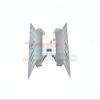 Axial Capra 1.9 Unlimited Trail Buggy Upgrade Parts Stainless Steel Center Gear Box Bottom Protector Mount - 1Pc Set view 2