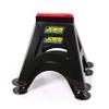 JOES RACING PRODUCTS Jack Stand, 14 in Tall, 7 x 8 in Rectangle Base, Aluminum, Black Powder Coat, Pair, Model Number: 55500-B view 1