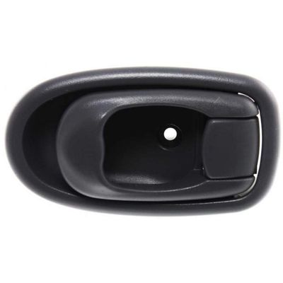 KarParts360 for Hyundai Elantra 1996 1997 1998 Interior Door Handle Front OR Rear, Driver Side Gray | with Door Lock Button | Trim: Base/GL/GLS | HY1352102 | 8261029002LG