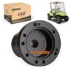 10L0L Golf Cart Steering Wheel Adapter Fits for for Yamaha G2-G29 Drive/Drive 2 5-6 Holes Golf Cart Steering Wheel - Black view 1