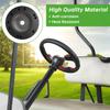 10L0L Golf Cart Steering Wheel Adapter Fits for for Yamaha G2-G29 Drive/Drive 2 5-6 Holes Golf Cart Steering Wheel - Black view 3