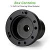 10L0L Golf Cart Steering Wheel Adapter Fits for for Yamaha G2-G29 Drive/Drive 2 5-6 Holes Golf Cart Steering Wheel - Black view 4