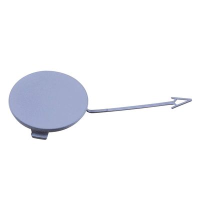 Front Bumper Tow Hook Cover Compatible with A4 B7 2005-2008, Towing Hook Cap Replacement, ABS Plastic Front Hitch Cover