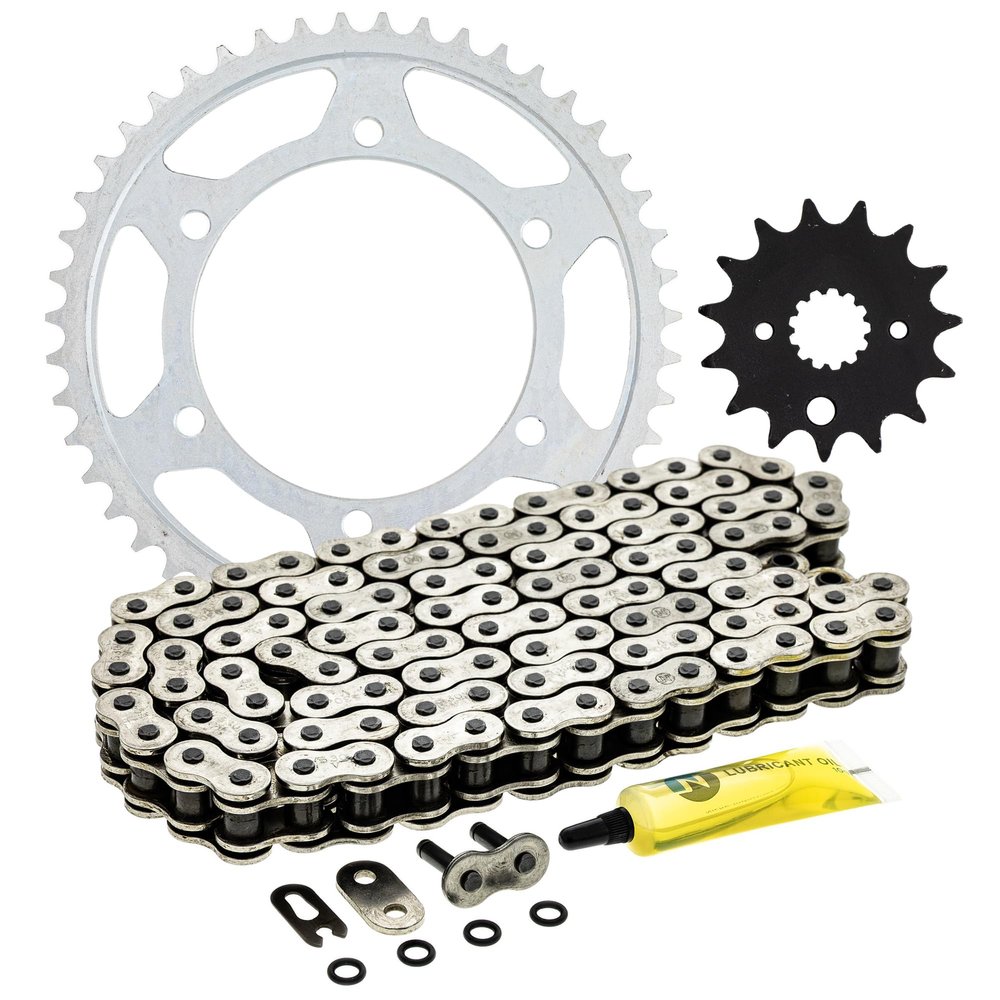 NICHE Drive Sprocket Chain Combo for Yamaha YZF600R Front 15 Rear 47 Tooth 530V O-Ring 108 Links