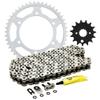 NICHE Drive Sprocket Chain Combo for Yamaha YZF600R Front 15 Rear 47 Tooth 530V O-Ring 108 Links view 1