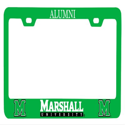 Marshall Thundering Herd Alumni License Plate Frame New for 2020 Officially Licensed Collegiate Product
