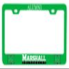 Marshall Thundering Herd Alumni License Plate Frame New for 2020 Officially Licensed Collegiate Product view 1